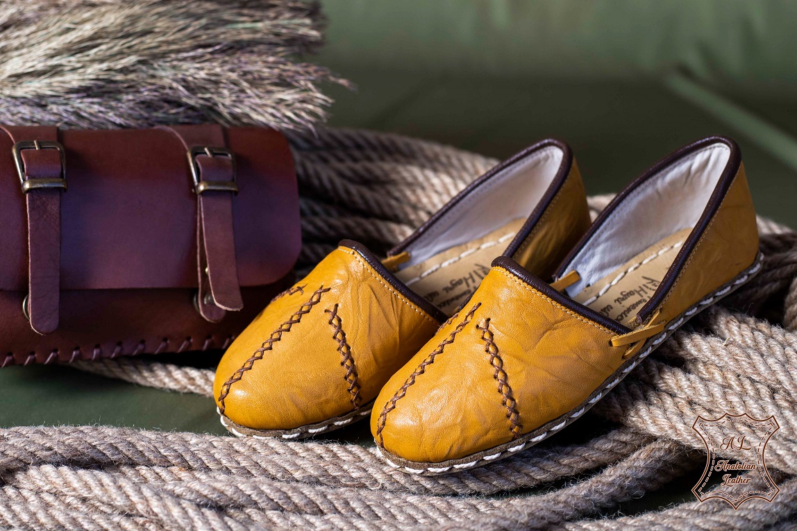 Womens Slouchy Yellow